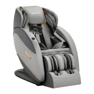 Sakura Massagestoel STANDARD 801 – Grijs | Volledige lichaamsmassage met Zero Gravity, 20 airbags, Bluetooth en verwarmde rugzone